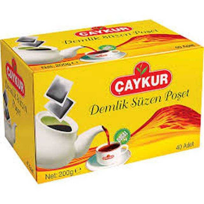 ÇAYKUR DEMLİK POŞET ÇAY 40*5 G