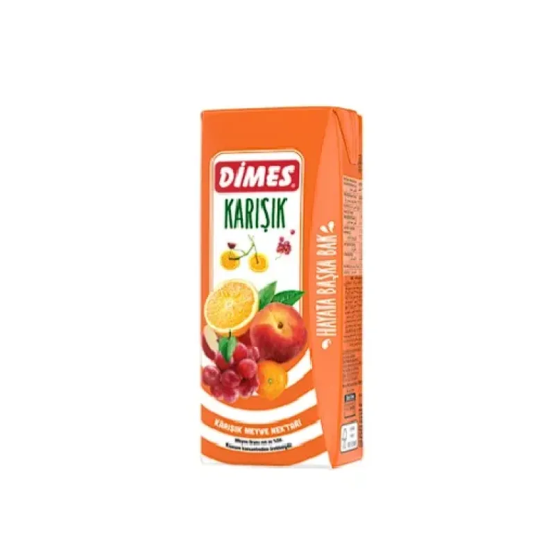 DİMES  KARIŞIK MEYVE NEKTARI  200 ML