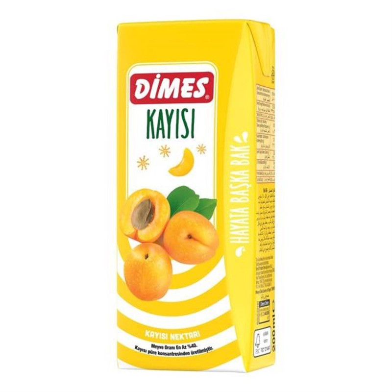 DİMES KAYISI MEYVELİ İÇECEK  200 ML