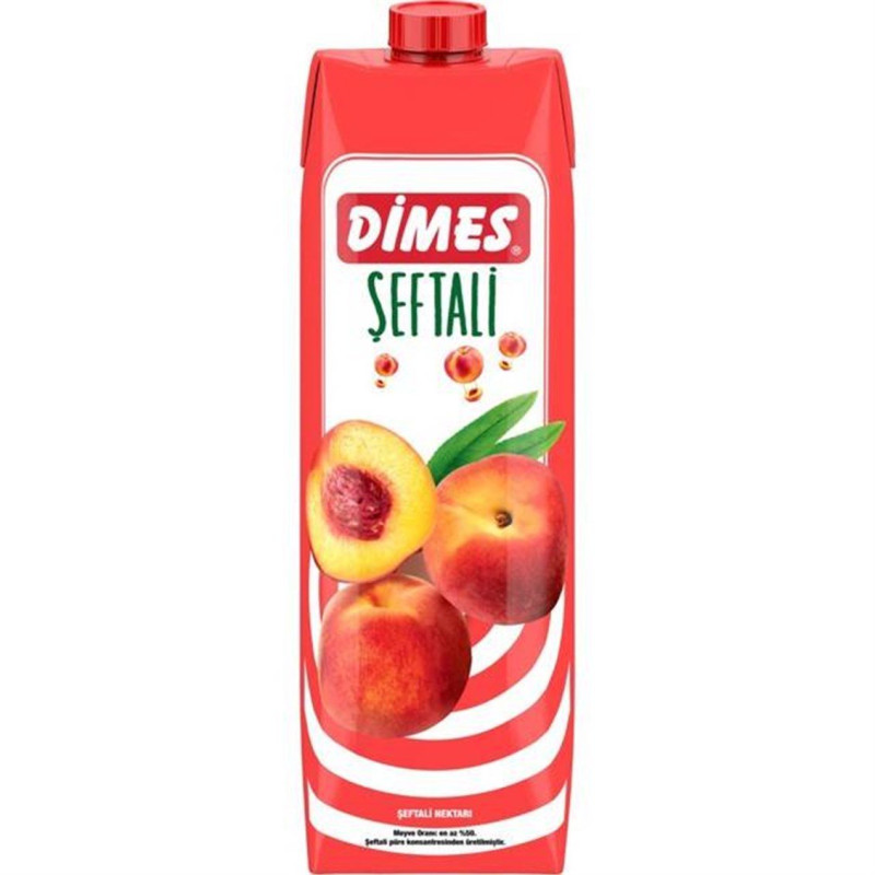 DİMES ŞEFTALİ MEYVE NEKTARI 1 L