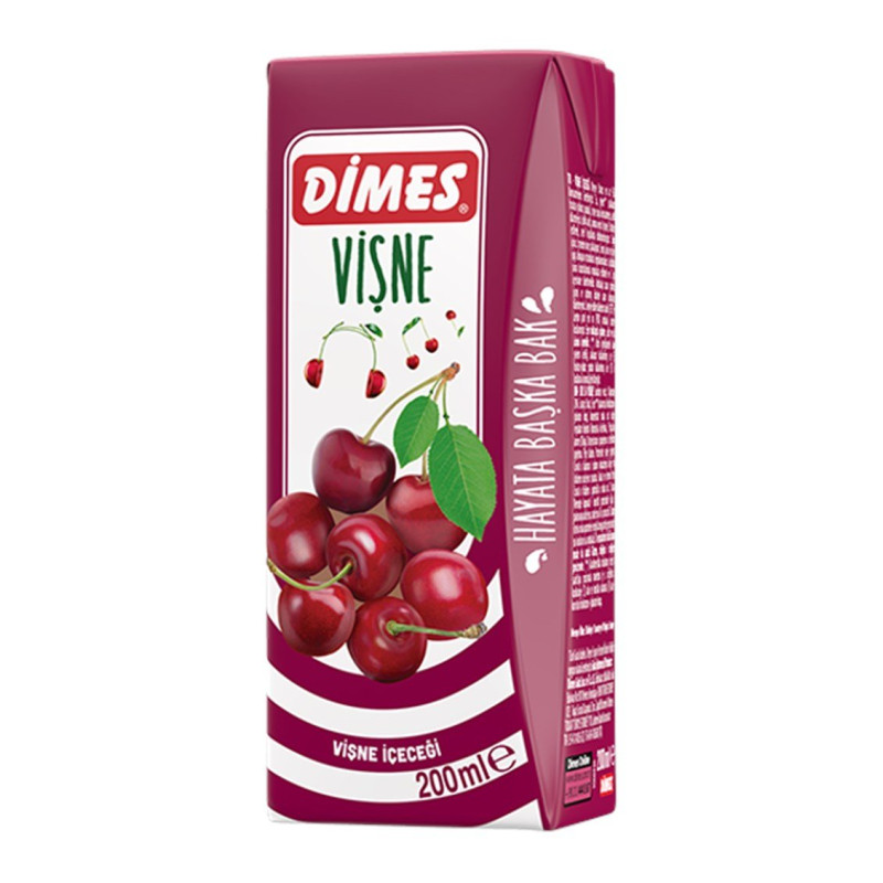 DİMES VİŞNE MEYVELİ İÇECEK  200 ML