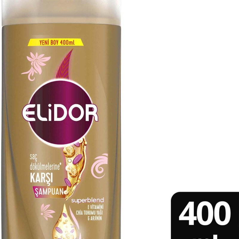 ELİDOR SAÇ DÖKÜLMELERİNE KARŞI ŞAMPUAN 400 ML