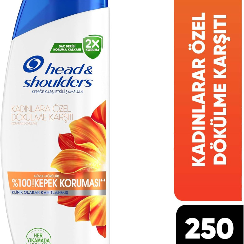 HEAD&SHOULDERS KADINLARA ÖZEL DÖKÜLME KARŞITI ŞAMPUAN 330 ML